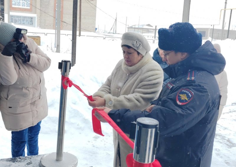В Чесменском районе торжественно открыт участковый пункт полиции
